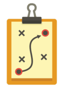 Icone Compositions d'équipes & tactiques de jeu